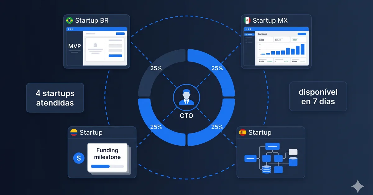 CTO fracionado para startups LatAm: o que é e quando contratar