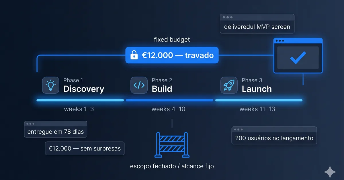How to build an MVP in 90 days with a fixed budget